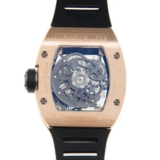 JMS always Watches Original Richard Mille RM029 Automatic Black Dial Watch RM029RG JMS always Watches Original Richard Mille RM029 Automatic Black Dial Watch RM029RG