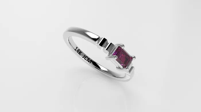 Jcm 21 jewelry Rings 14K Gold Ring with 1 TOURMALINE STT Prong