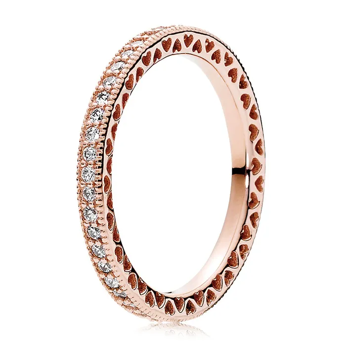 Pandora Rings Pandora Sparkle Hearts Ring Pandora Rings Pandora Sparkle Hearts Ring