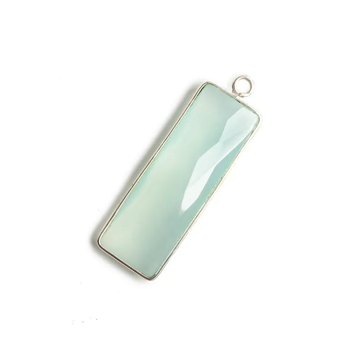 Rings 31x11mm Silver Bezel Light Seafoam Chalcedony Bar 1 ring pendant 1 piece Beadsofcambaycom Rings 31x11mm Silver Bezel Light Seafoam Chalcedony Bar 1 ring pendant 1 piece Beadsofcambaycom