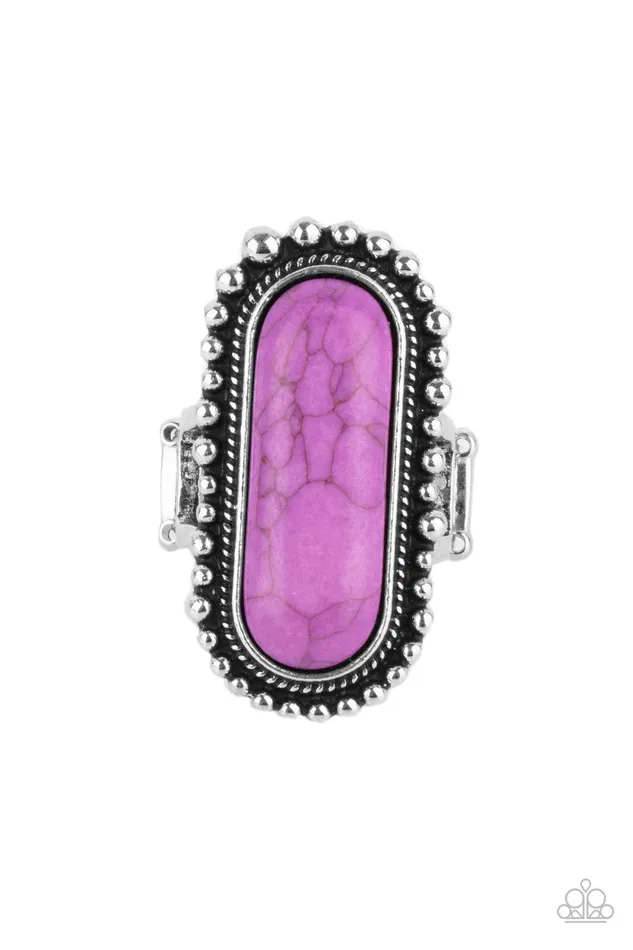 Sedona Scene Purple Ring Jewelry by Bretta Paparazzi Accessories Rings