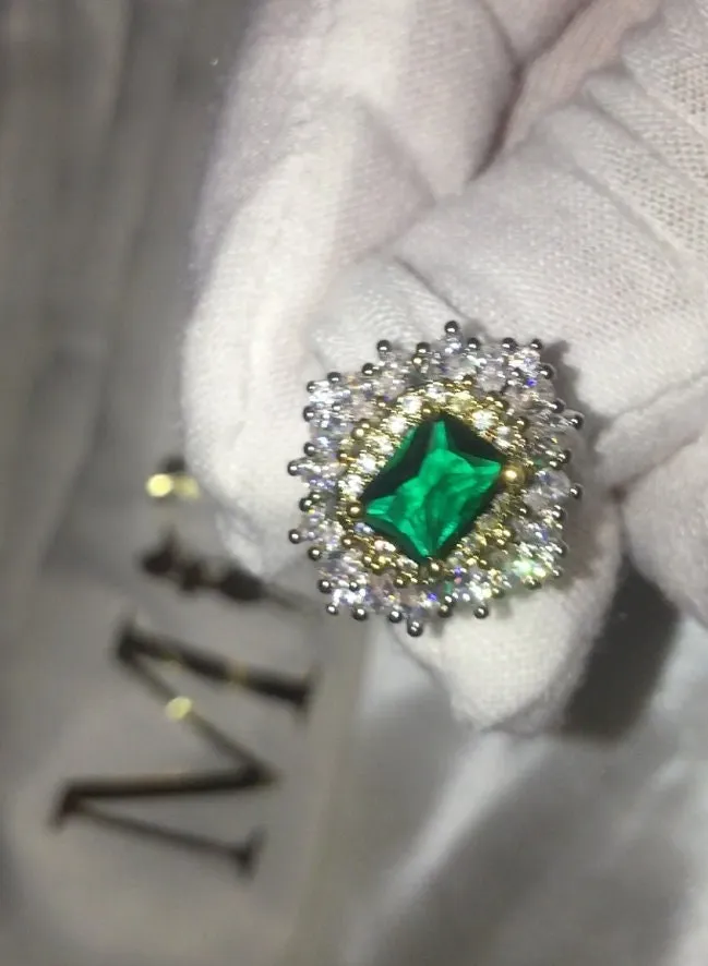 Minx London Emerald Engagement Ring Green Diamond Ring Emerald Green Diamond Ring Rings Minx London Emerald Engagement Ring Green Diamond Ring Emerald Green Diamond Ring Rings