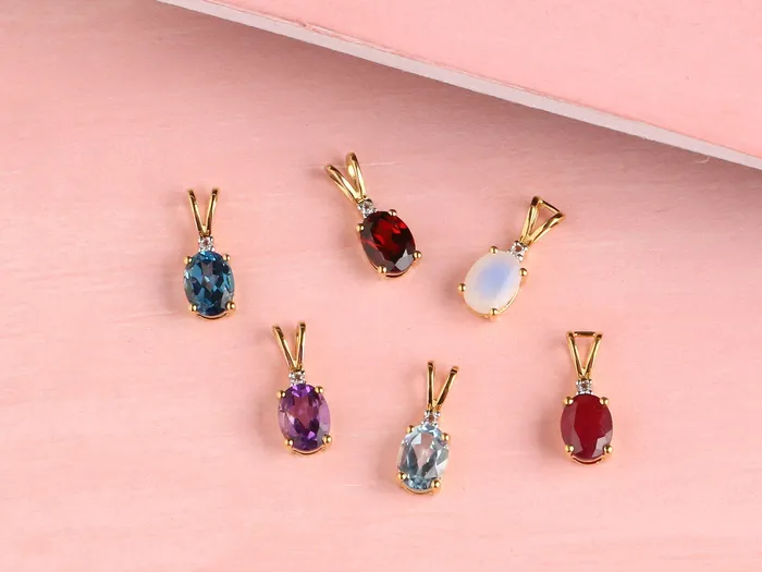 Necklaces YoTreasure 113 Ct Amethyst Solid 10k Yellow Gold Chain Pendant Necklace Jewelry