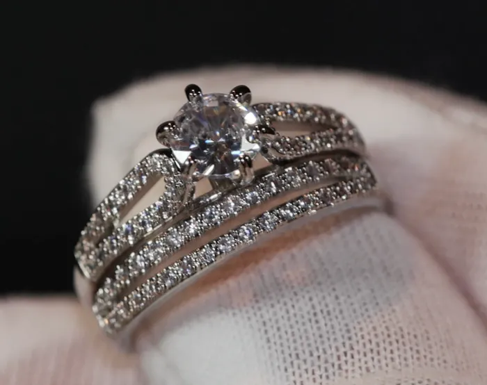 Rings Engagement Ring Womens Wedding Ring Set Engagement Ring Set Wedding Ring Lab Diamonds London