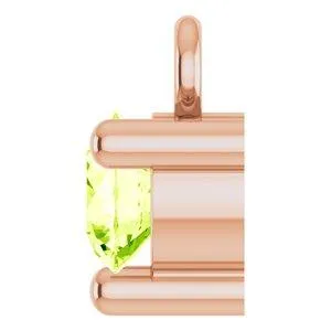 3 MM Choose Your Natural or LabGrown Gemstone Hoop Earring Dangle Charm Solid 14K Rose White Yellow 302 Fine Jewelry Earrings