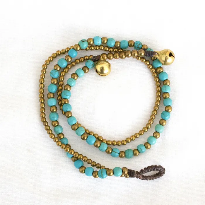 Bracelets Bracelet de cheville billes 2 attaches Soleil Soleil SOLEIL SOLEIL