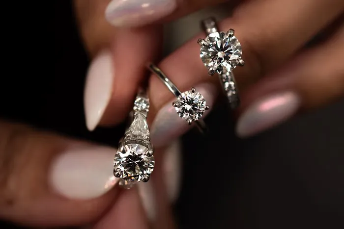 Crown Jewels Coin Rings 232 ct Diamond Engagement ring
