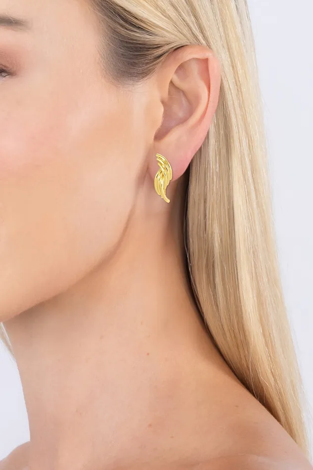 Earrings Eye Candy LA Aurora Door Knocker Earrings