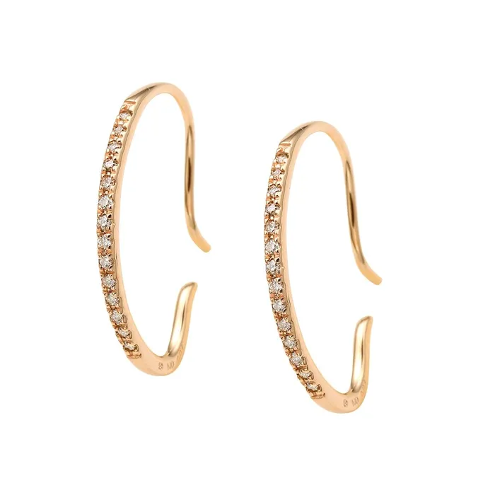 Earrings Gossamer Diamond Earring Pair Hirotaka
