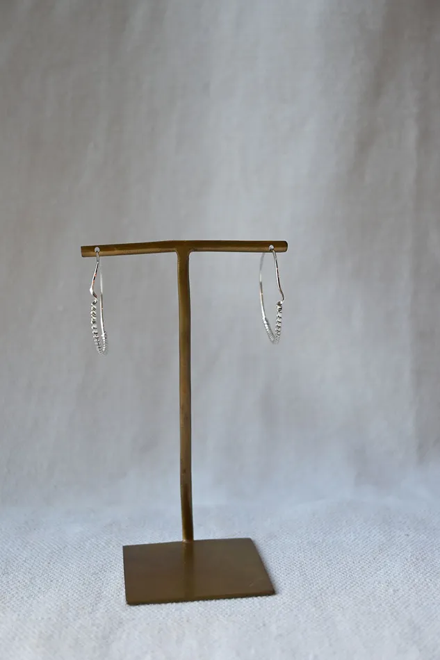 Eline Fach Earrings Earring No 07 Silver Various Sizes