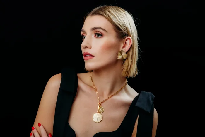 Elizabeth Cole Jewelry Necklaces St Christopher Necklace