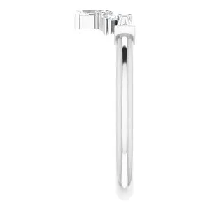 Ever Ever 14K White Gold 20ctw Curved Diamond Tiara Style Band STULLER Rings Ever Ever 14K White Gold 20ctw Curved Diamond Tiara Style Band STULLER Rings