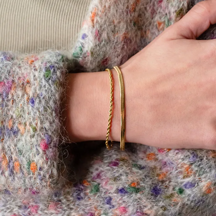 Grayling Bracelets Waterproof Bianca Delicate Rope Chain Bracelet