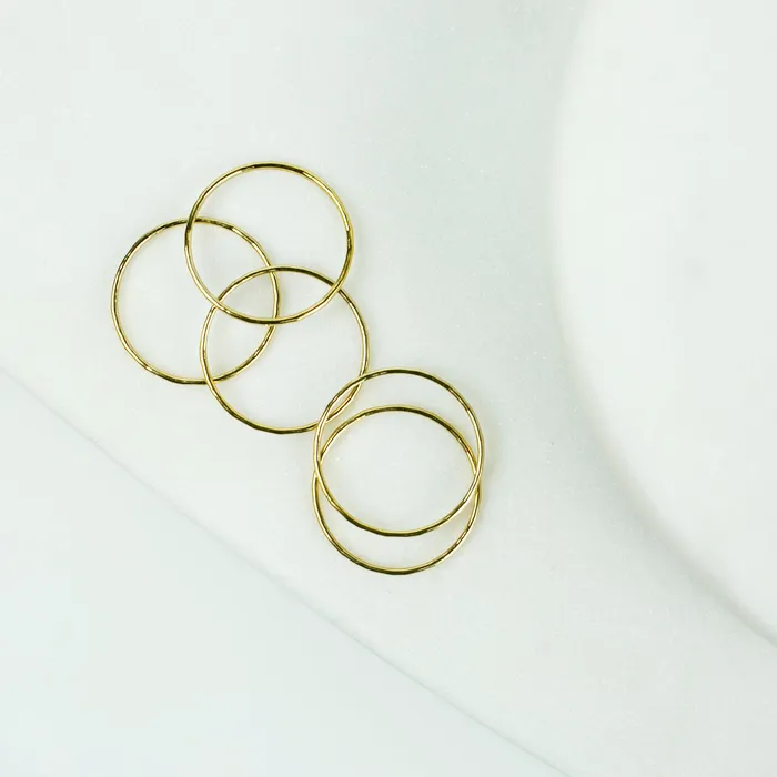 Grayling Rings Faceted Stacking Ring
