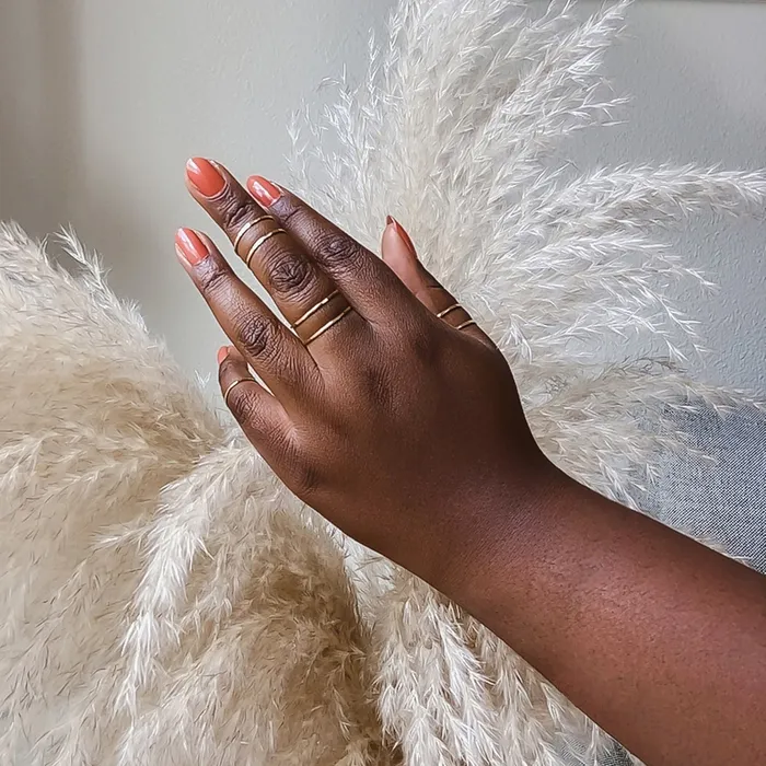Grayling Rings Faceted Stacking Ring