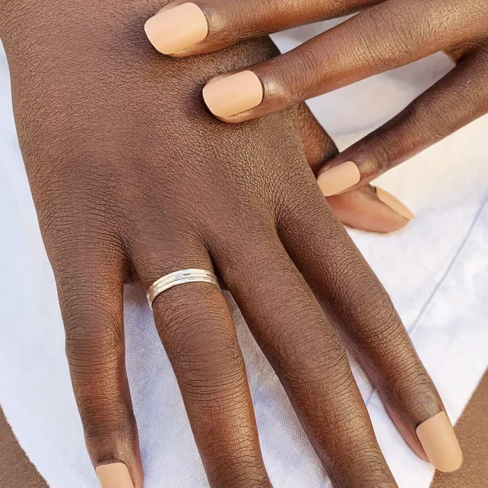 Grayling Rings Faceted Stacking Ring