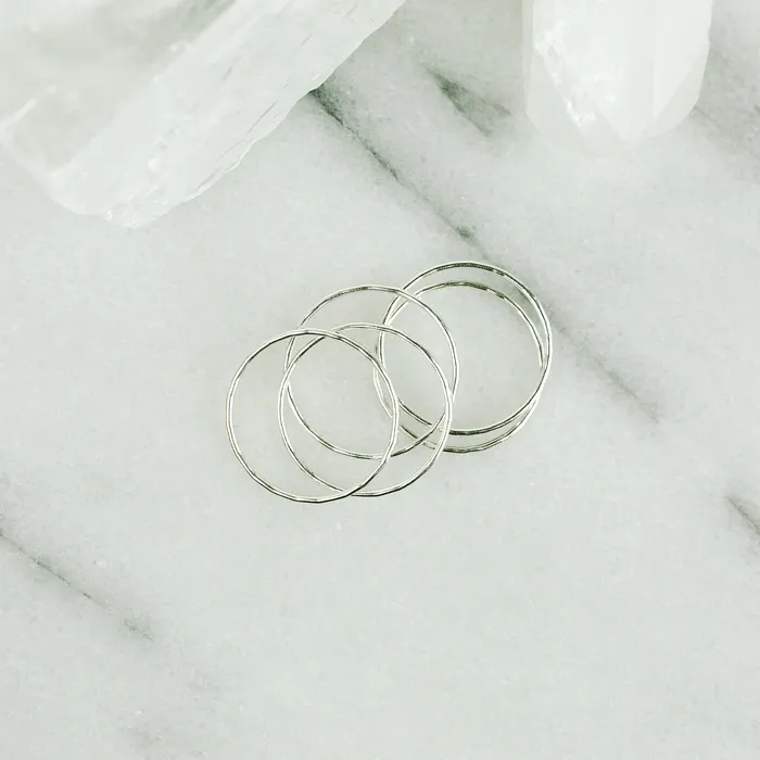 Grayling Rings Faceted Stacking Ring