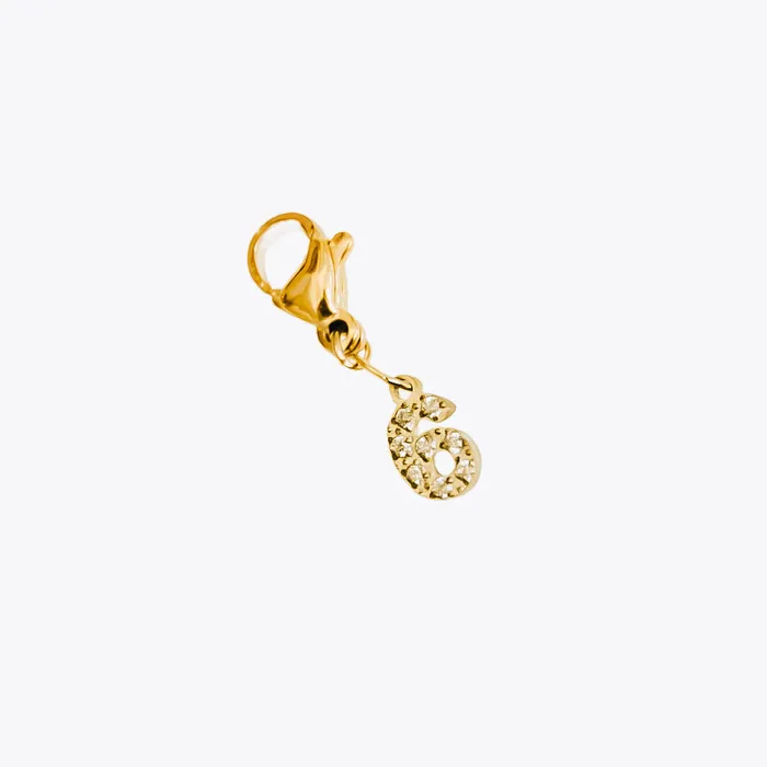 Jewelry Charm Necklaces Number Charm Bar Chanelle Charms WATERPROOF Wholesale