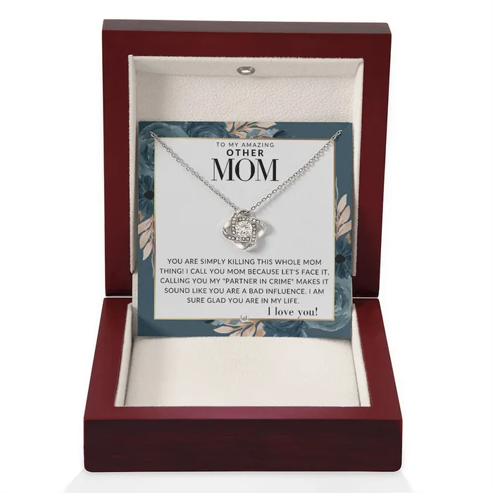 Other Mom Gift Your Killing it Present for Stepmom Bonus Mom Second Mom Unbiological Mom or Other Mom Great For Mothers Day Christmas Her Birthday Or As An Encouragement Gift ShineOn Fulfillment Necklaces