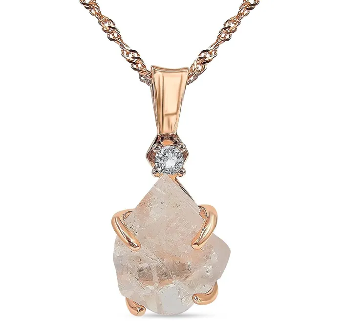 Raw Herkimer Diamond Necklace Uniquelan Jewelry Necklaces Raw Herkimer Diamond Necklace Uniquelan Jewelry Necklaces
