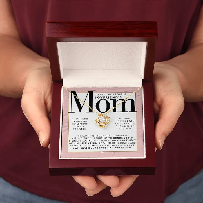 ShineOn Fulfillment Necklaces Gift For My Boyfriends Mom Meaningful Necklace Great For Mothers Day Christmas Her Birthday Or As An Encouragement Gift