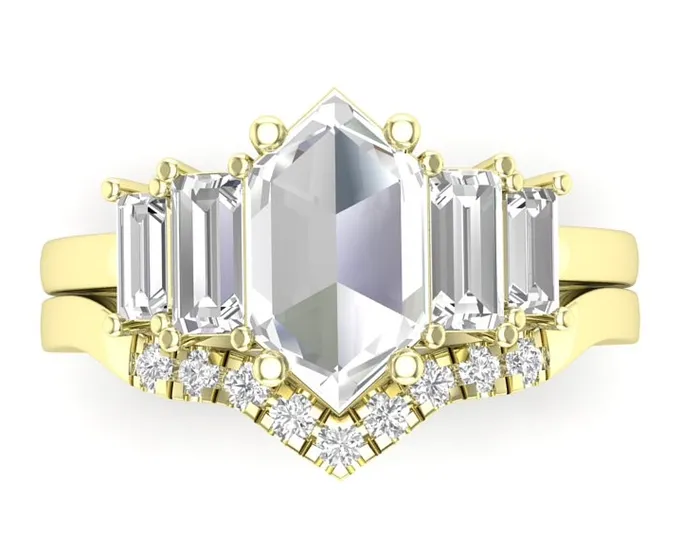 Venvs New Theme Rings Custom Band For Leah